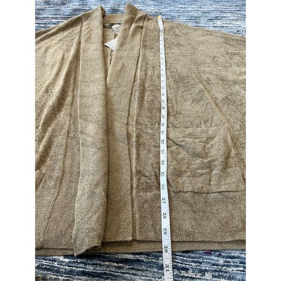 Barefoot Dreams NWT Cozy Chic Ultra Lite Pointelle Cardigan plus size 3X - Picture 9 of 10